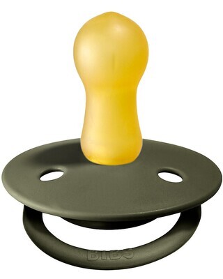 Bibs De Lux Set Succhietti 0-6 Mesi Salvia e Verde Gomma Naturale