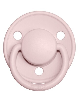 Bibs De Lux Set Succhietti 0-6 Mesi Grigio e Rosa Gomma Naturale