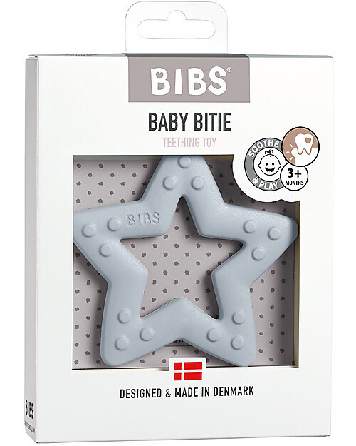 Bibs Massaggiagengive Stella Baby Blu