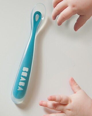 Beaba
Cucchiaio Ergonomico Prime Pappe Silicone Blu Maneggevole per gli Adulti e Delicato per i Bambini