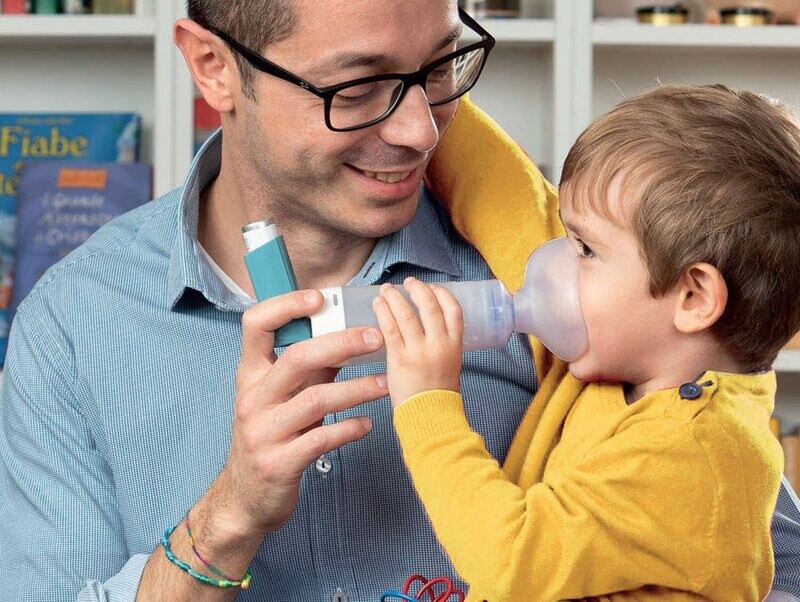 Spatial Up Camera Distanziatrice con maschera infant 0-2 anni