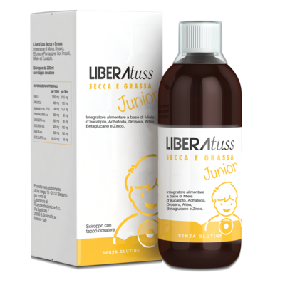 L.R.B. Libera tuss Sciroppo per Tosse Secca e Grassa Junior 200ml