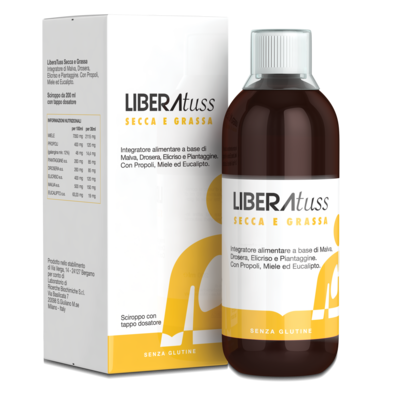 L.R.B. Libera tuss Sciroppo per Tosse Secca e Grassa 200ml