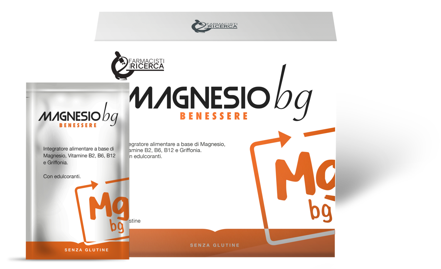 L.R.B. Magnesio Bg Benessere Integratore Alimentare 20 Bustine