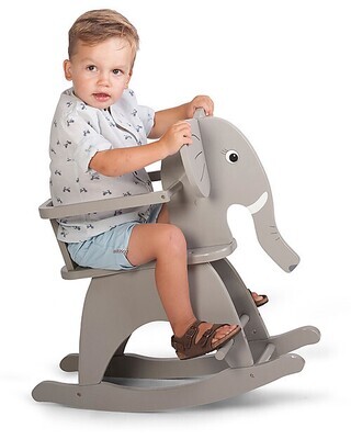 Childhome Elefante Cavalcabile di Legno