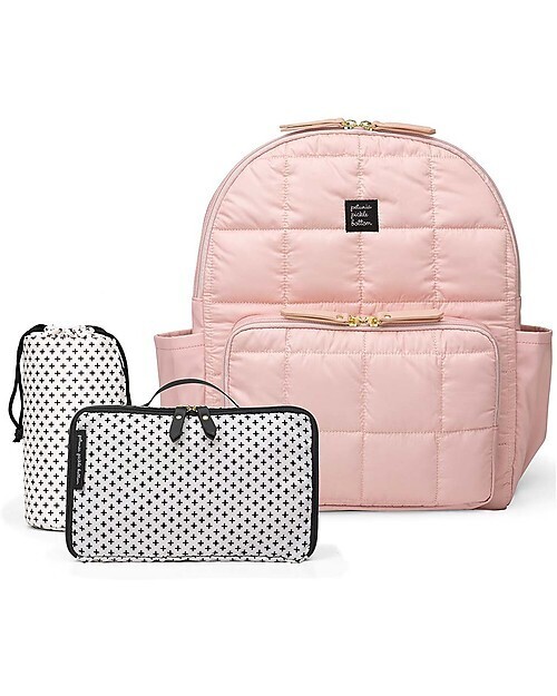 Petunia Pickle Bottom
Zaino District - Cipria -Set di 5 Pezzi Ultraleggero Funzionale Versatile con Stile Elegante e Moderno
