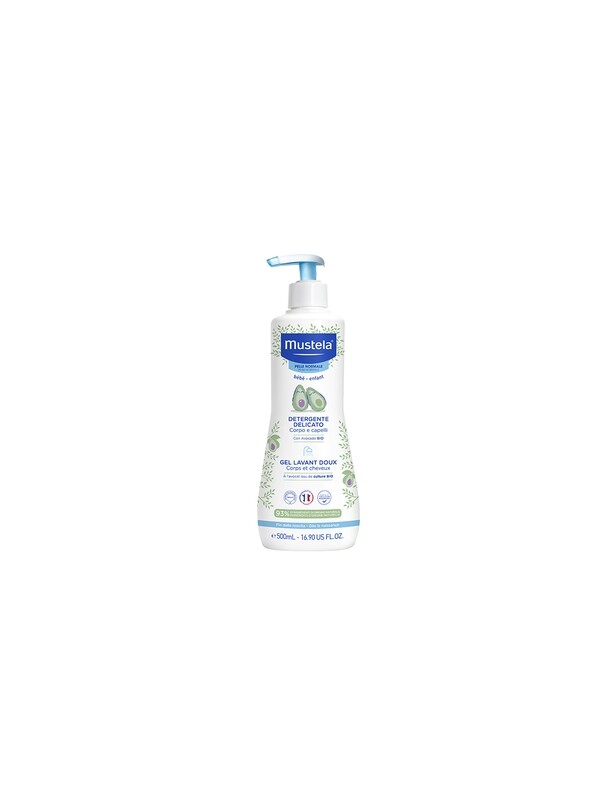 Mustela Detergente Delicato Corpo e Capelli 500ml