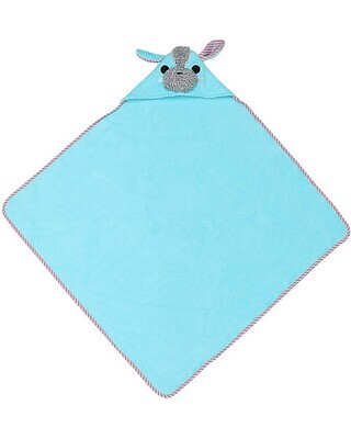 Zoocchini
Asciugamano Baby con Cappuccio Yorkie Azzurro 100% cotone