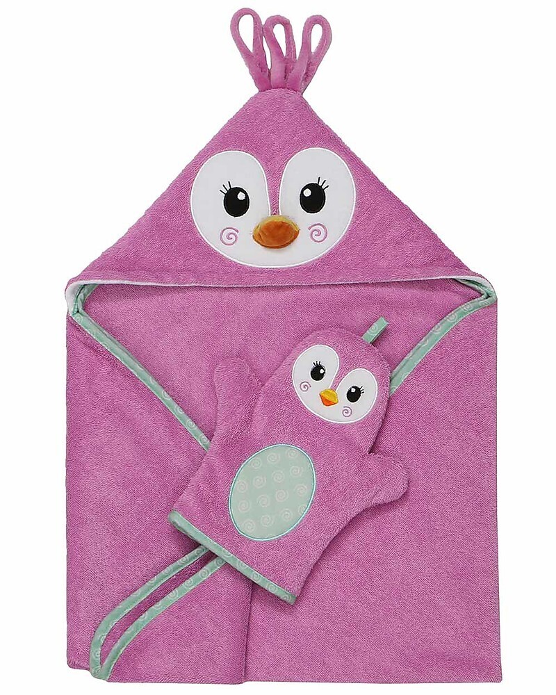 Zoocchini
Asciugamano Baby con Cappuccio Pinguino Lille 100% cotone