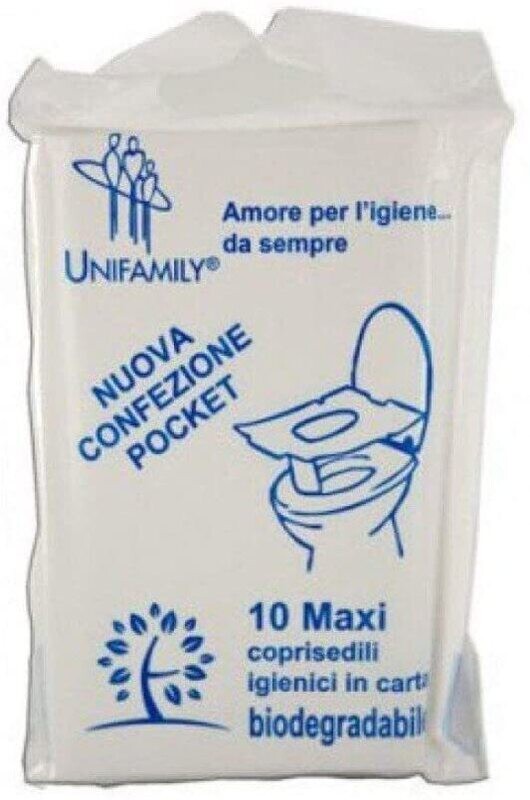 Unifamily Copriwater biodegradabili  confezione 10 pezzi