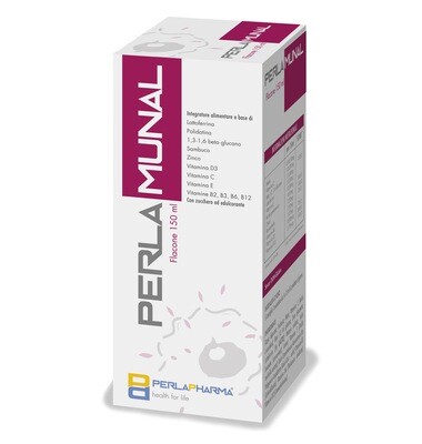 Perlapharma Perlamunal Sciroppo
Integratore Alimentatore a Base di Lattoferrina flacone da 150 ml