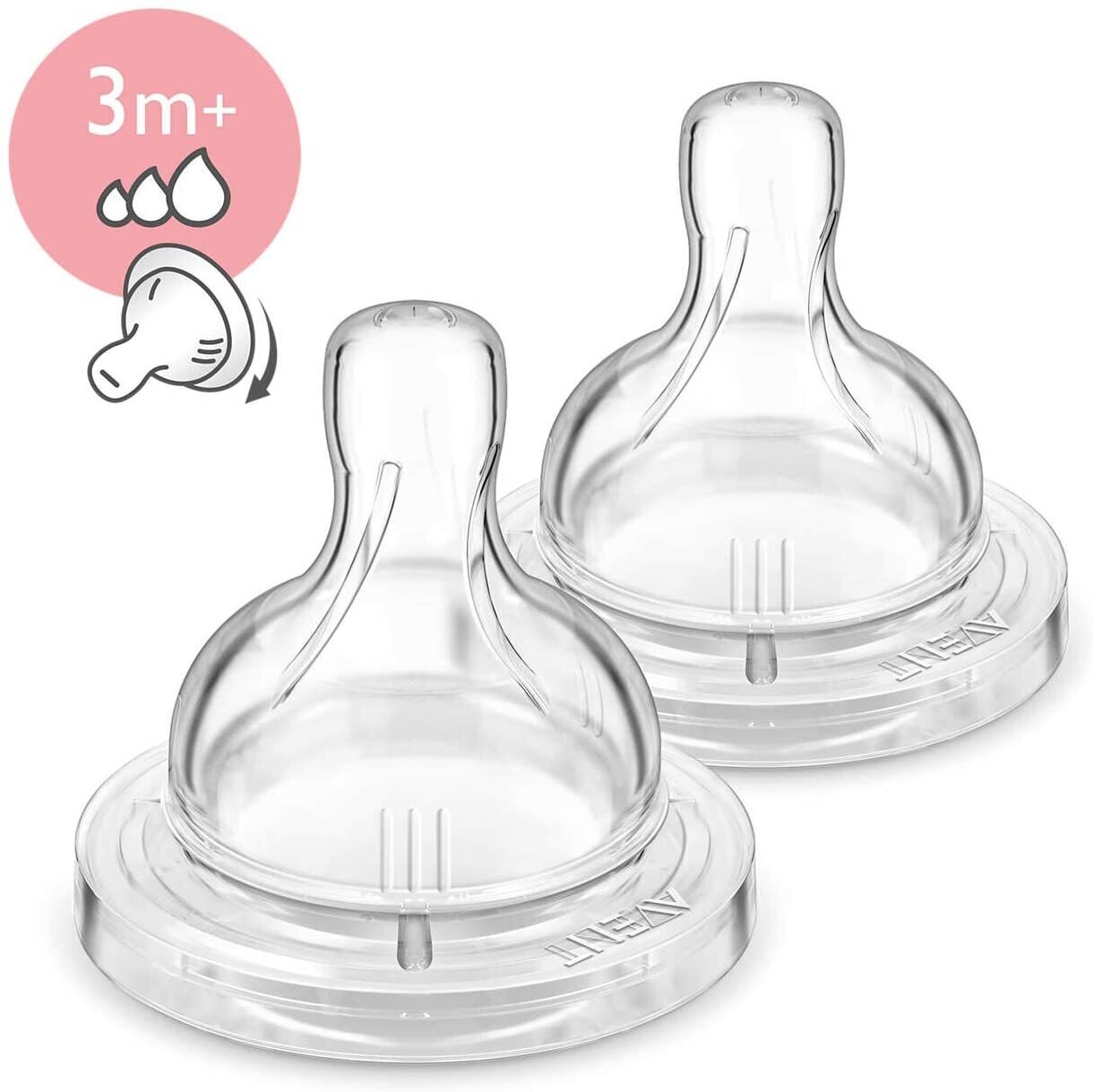 Avent Tettarelle Classic Flusso Regolabile 2pz