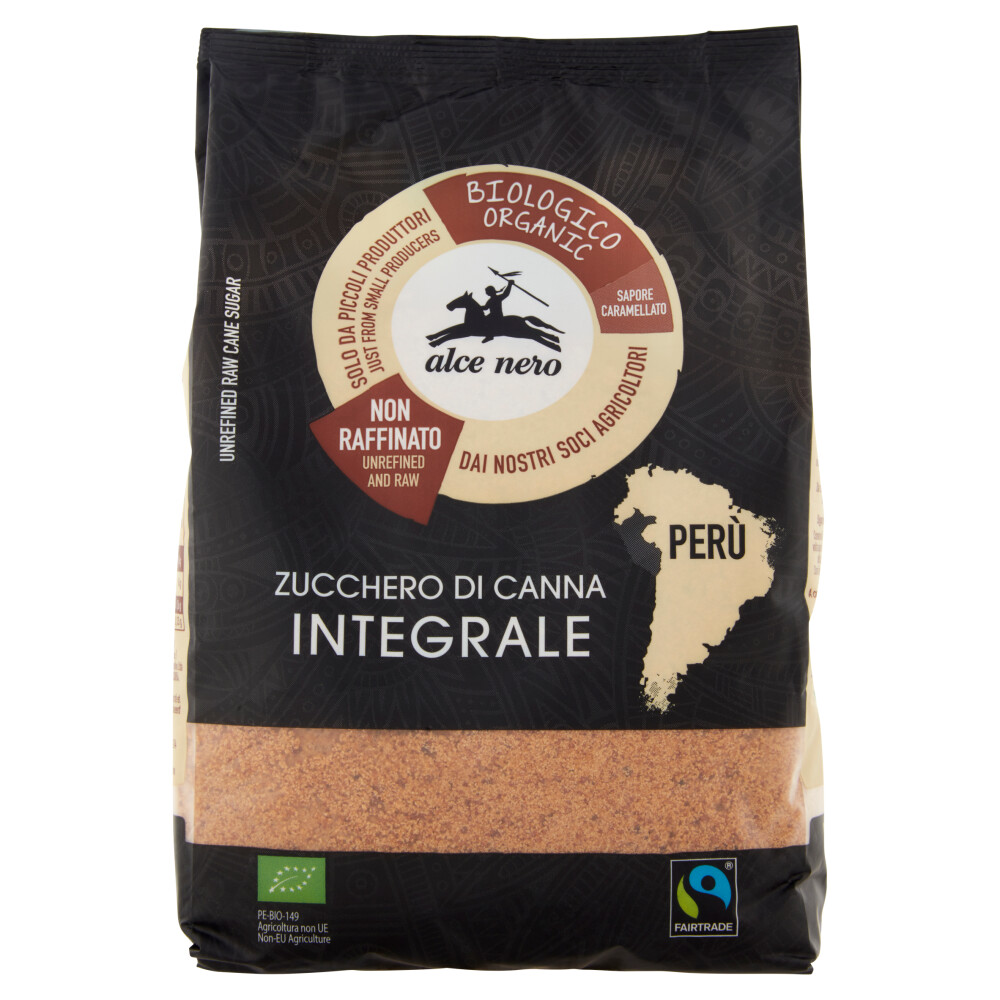 Alce Nero Zucchero integrale di canna biologico 500g