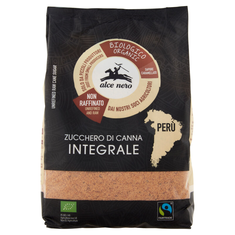 Alce Nero Zucchero integrale di canna biologico 500g