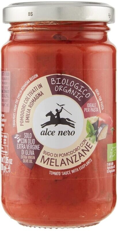 Alce Nero Pomodoro con Melenzane Biologiche 200g