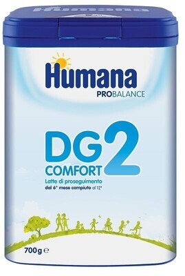 Humana Latte Dg 2 Comfort Polvere 700gr Nuova formula