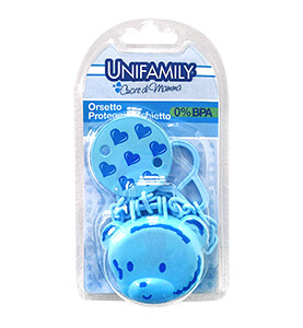 Unifamily Orsetto Proteggi succhietto Azzurro
