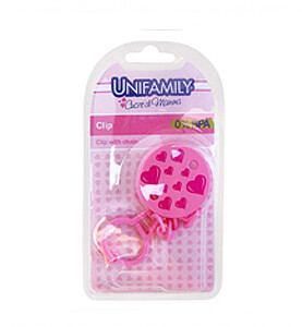 Unifamily Catenella per succhietto Rosa