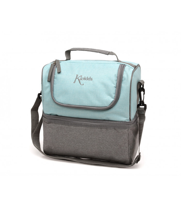 Kiokids Borsa Termica 2 Scomparti Blu