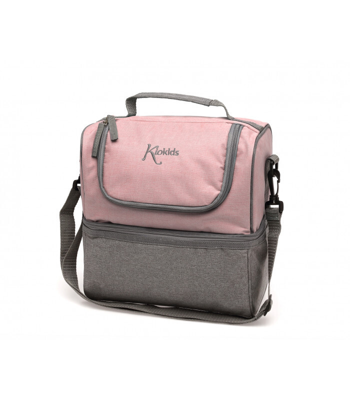 Kiokids Borsa Termica 2 Scomparti Rosa