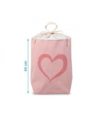 Kiokids Cestino Porta Biancheria Rosa