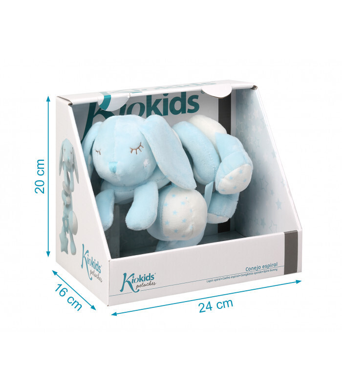 Kiokids Coniglietto Spirale Blu