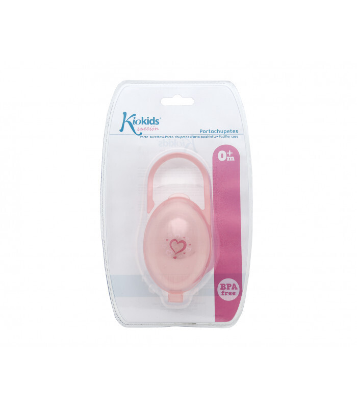 Kiokids Porta Ciuccio Rosa Cuori