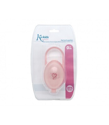 Kiokids Porta Ciuccio Rosa Cuori