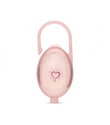 Kiokids Porta Ciuccio Rosa Cuori
