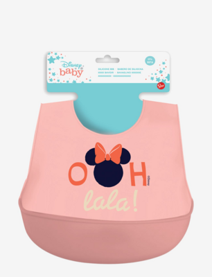 Disney Baby Bavaglino in Silicone Girl