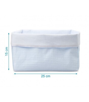 Kiokids Cesto Per Pannolini Blu 15x25cm