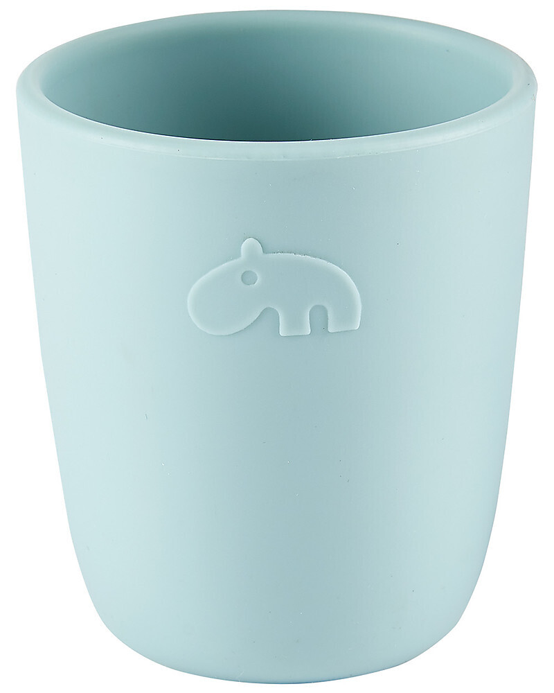 Done By Deer Bicchiere Mini Mug Celeste  100% Silicone Alimentare