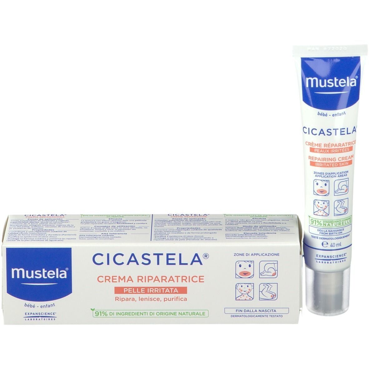 Mustela Cicastela Crema Riparatrice 40ml