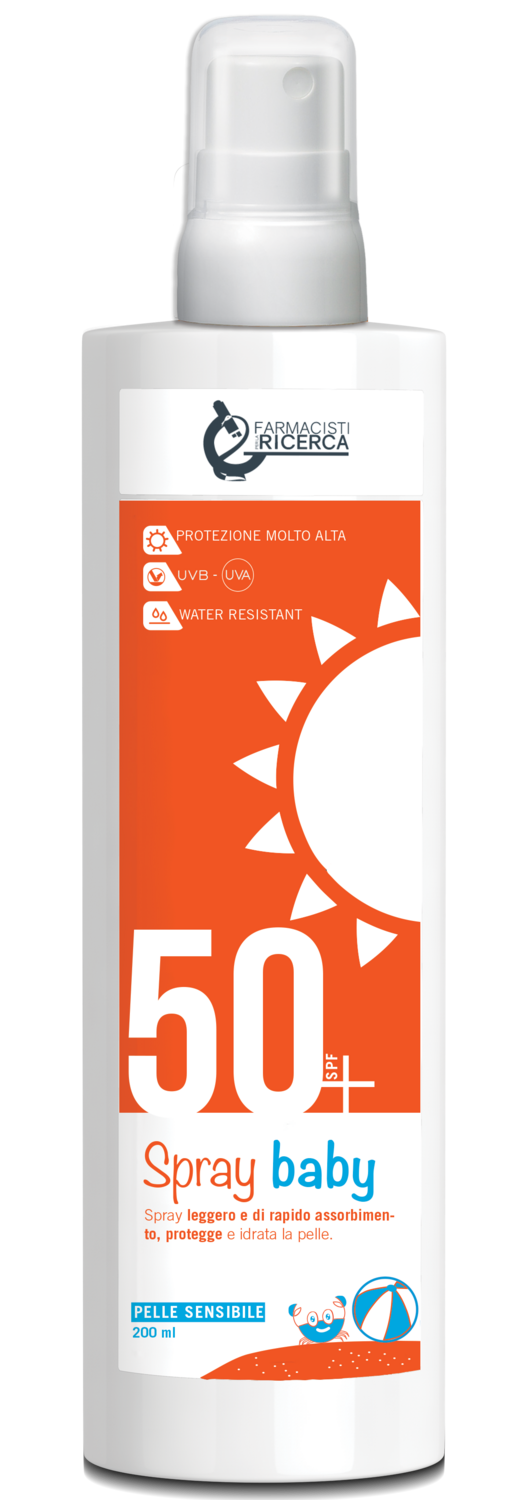 L.R.B. Protezione Solare Baby 50+ Latte Fluido Spray 200ml