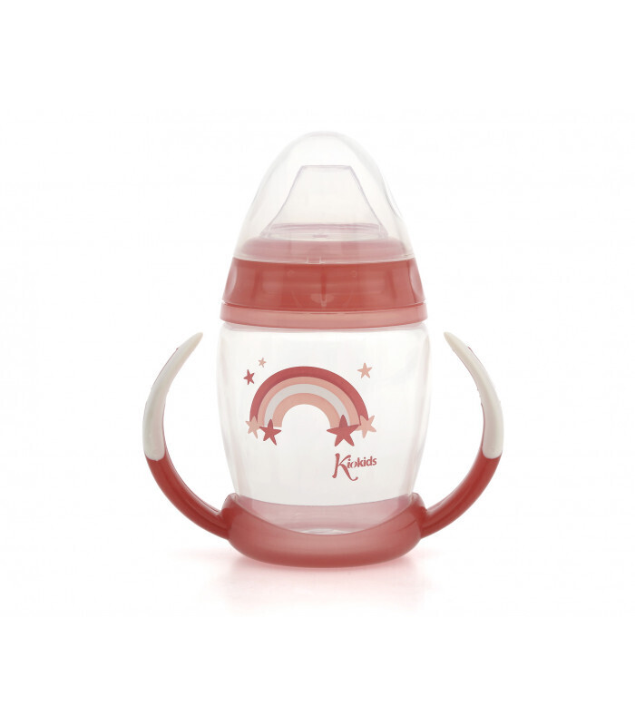 Kiokids Tazza di Apprendimento 1 Step Rosa