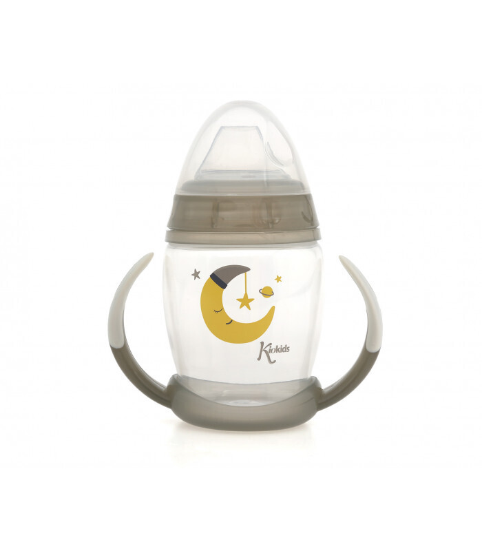 Kiokids Tazza di Apprendimento 1 Step Grigio
