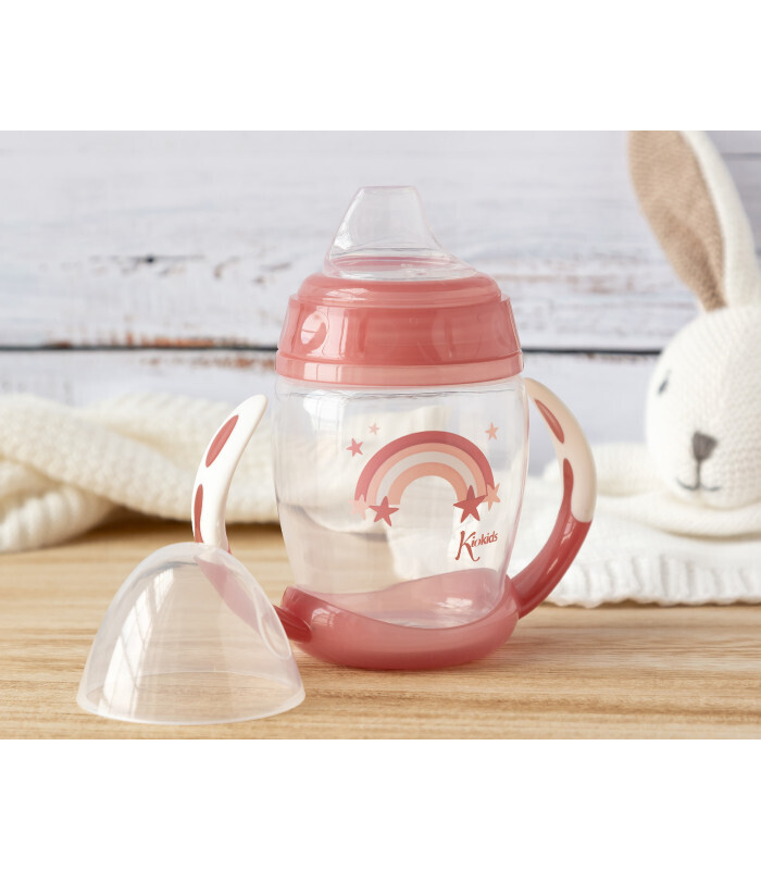 Kiokids Tazza di Apprendimento 1 Step Rosa
