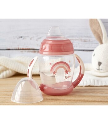 Kiokids Tazza di Apprendimento 1 Step Rosa
