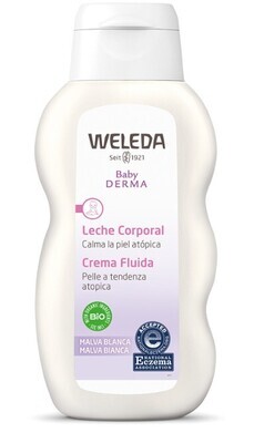 Weleda Baby Derma Crema Fluida Malva Bianca 200ml