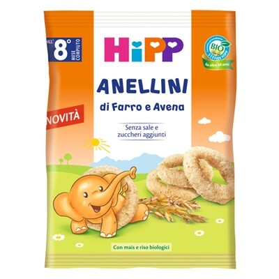 Hipp Anellini di Farro e Avena 30g