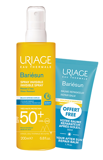 Uriage Bariesun Spray Invisibile SPF50 + Balsamo Riparatore
Duo Protezione Solare