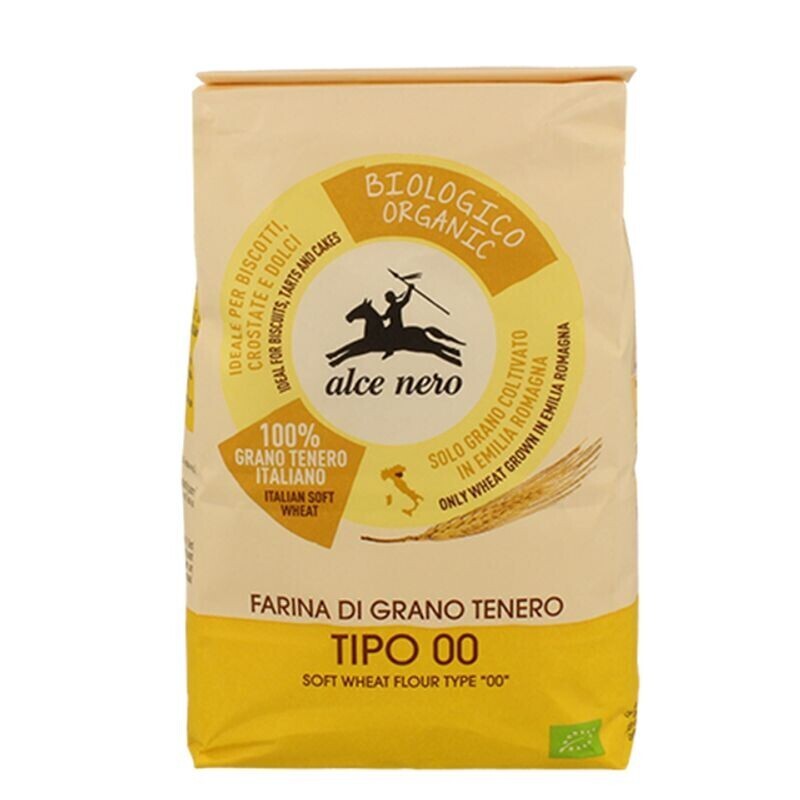 Alce Nero Farina Grano Tenero tipo &quot;00&quot; Biologica 1000g
