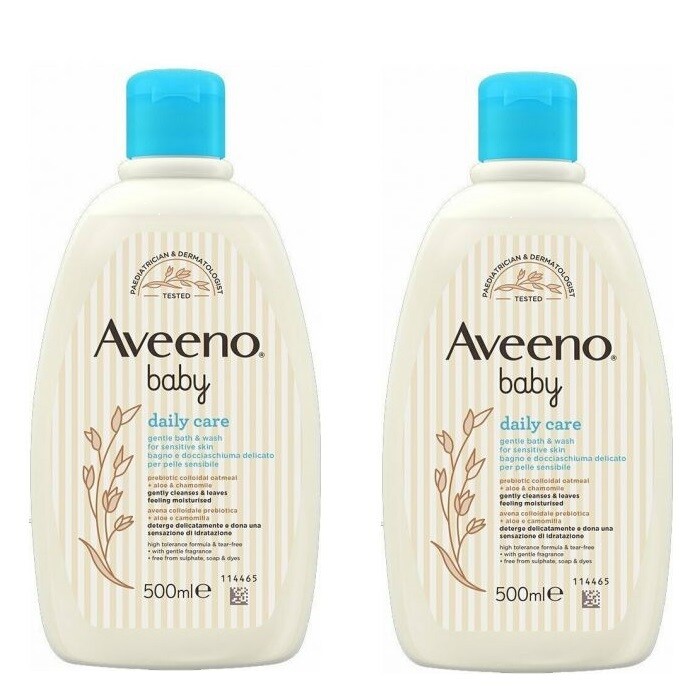 Aveeno Baby Daily Care Bagno e Docciaschiuma Delicato 400x2pz