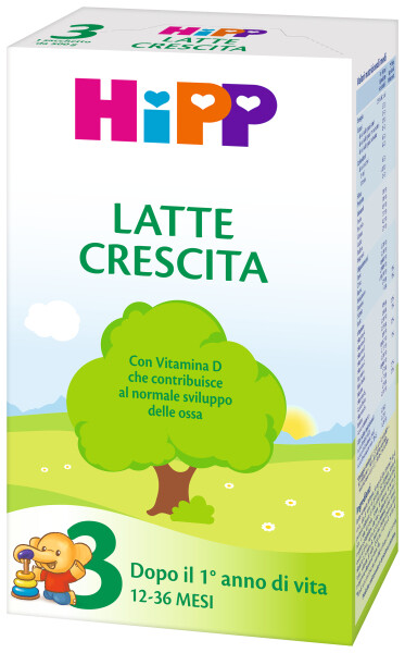 Hipp Latte 3 Crescita Polvere 600g