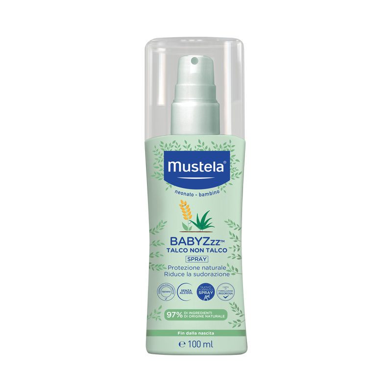 Mustela Babyzzz Talco non Talco Spray Antizanzare 100ml