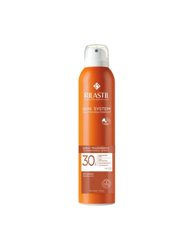 Rilastil Sun System Spray Trasparente Protezione Alta SPF 30 200ml