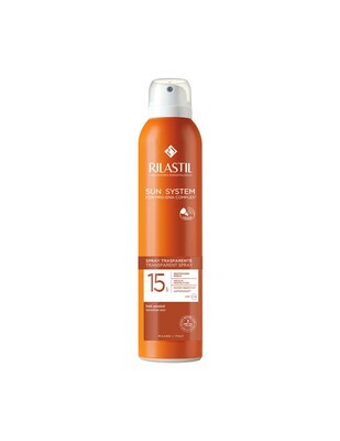 Rilastil Sun System Spray Trasparente Protezione Media SPF 15 200ml