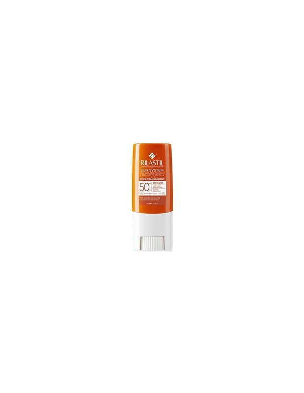 Rilastil Sun System Stick Trasparent Protezione Molto Alta SPF 50+ 8,5ml