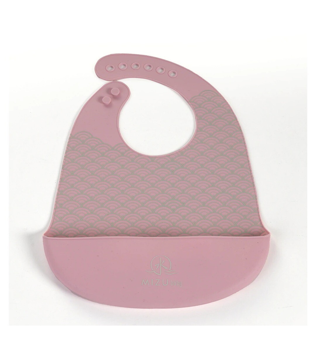 Mizu Baby Taiki Bavaglino in Silicone Rosa