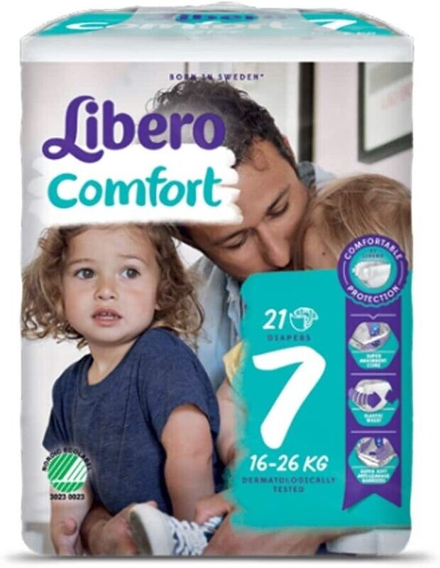 Libero Comfort 7 Pannolino 16-26 kg 21pz